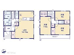 市川市田尻5丁目 新築一戸建て 全1棟