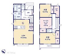 船橋市南三咲2丁目 新築一戸建て 全2棟