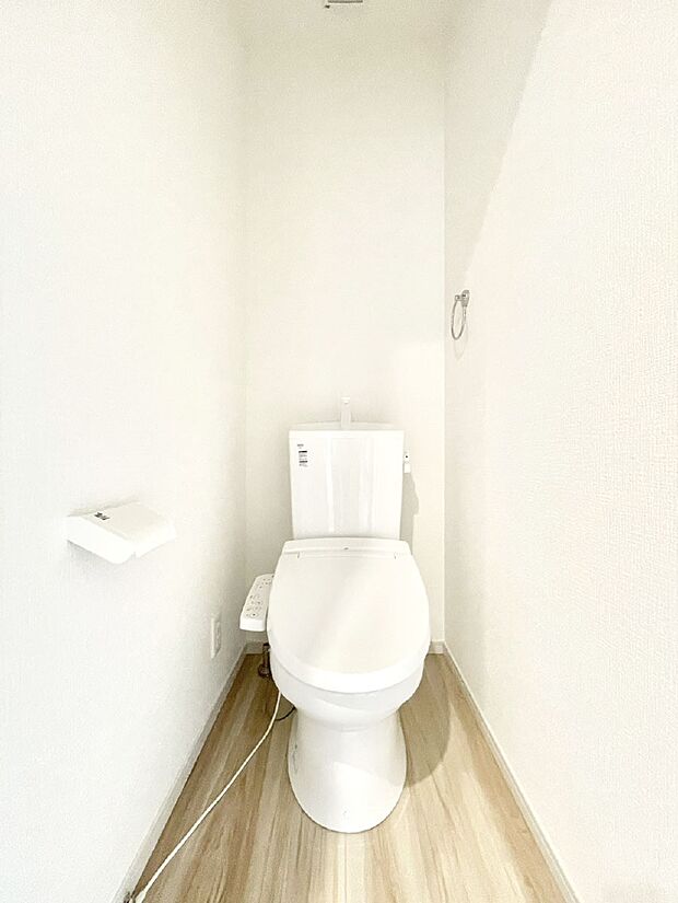 トイレは1階と2階それぞれに配置されていてとても便利です。