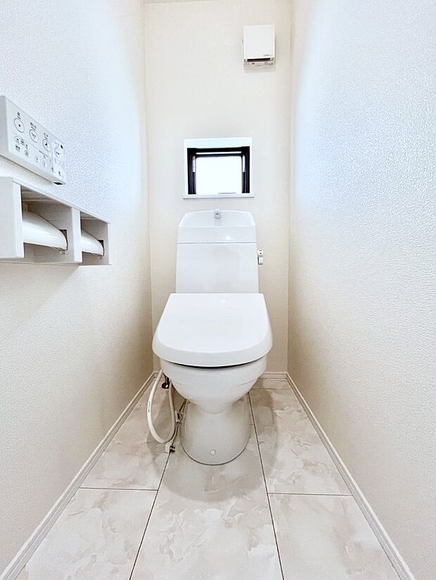 トイレは1階と2階それぞれに配置されていてとても便利です。 