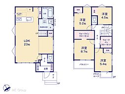 柏市西原2丁目 17期 新築一戸建て 全1棟