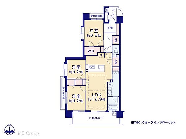 間取り：313004887695