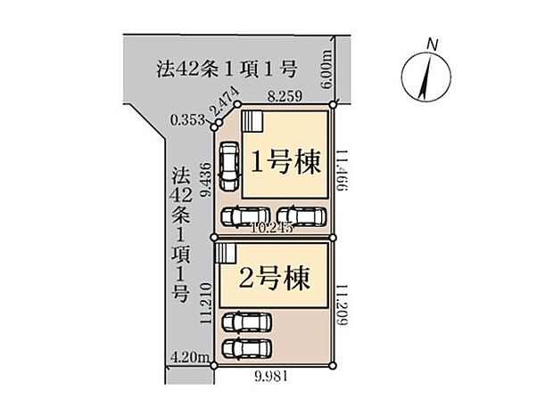 区画図