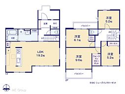 我孫子市青山台2丁目 10期 新築一戸建て 全3棟