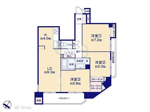 間取り：313004845325