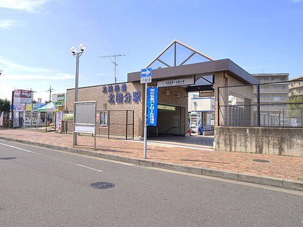 駅 1600m 北国分駅