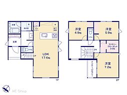 船橋市前原西8丁目 新築一戸建て 全2棟