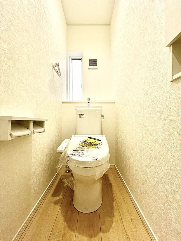 トイレは1階と2階それぞれに配置されていてとても便利です。