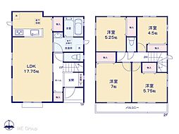 野田市清水 新築一戸建て 全2棟