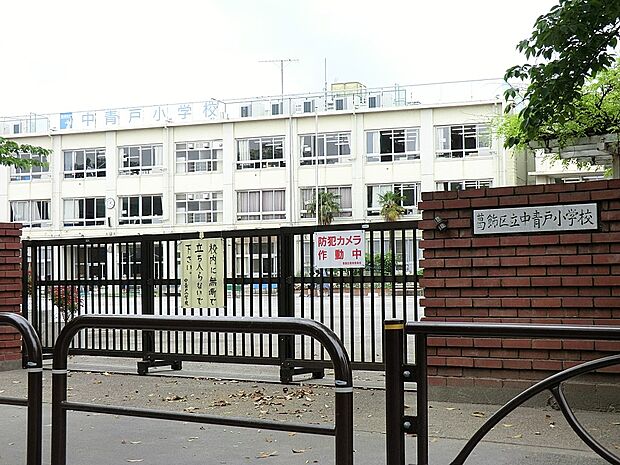 小学校 1100m 葛飾区立中青戸小学校