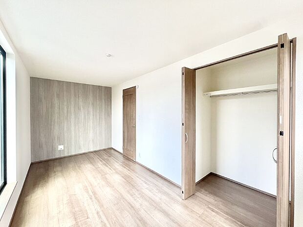 収納も充実しています!どんなお部屋にするか考えるのが楽しみですね。