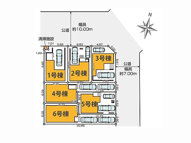 区画図