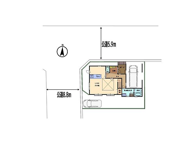 区画図
