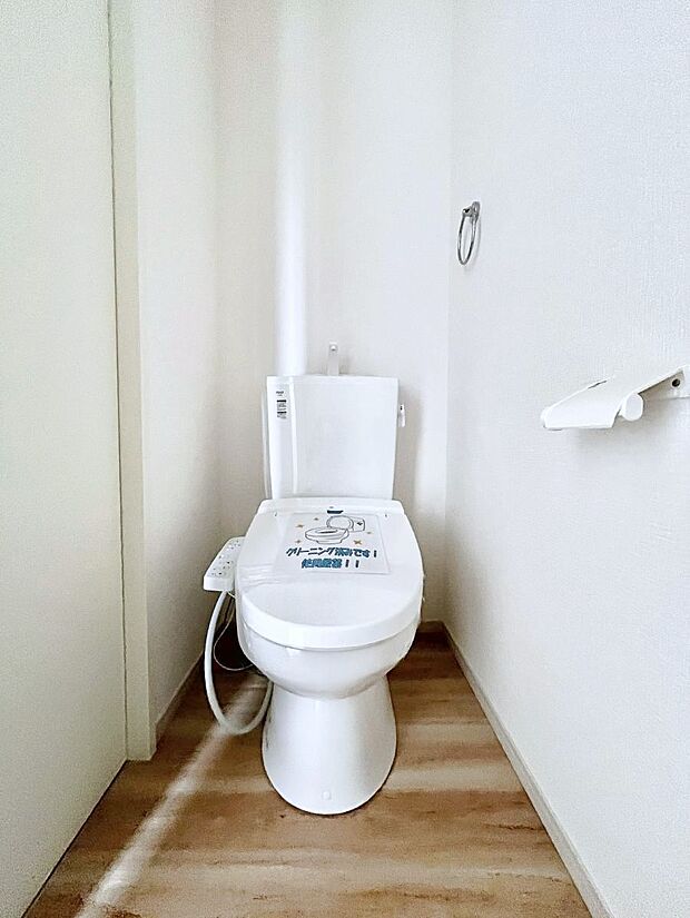 トイレは1階と2階それぞれに配置されていてとても便利です。