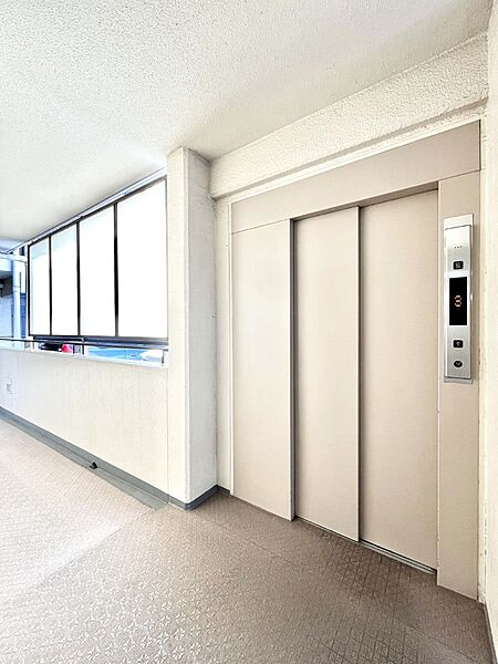 日常の上り下りに便利なエレベーター！
