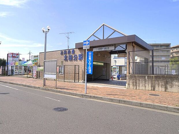 駅 1400m 北国分駅