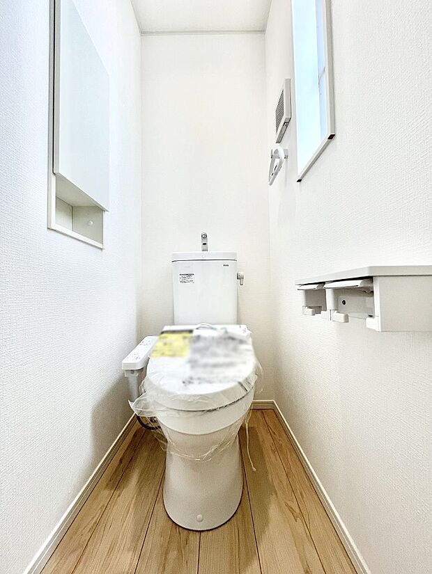 トイレは1階と2階それぞれに配置されていてとても便利です。