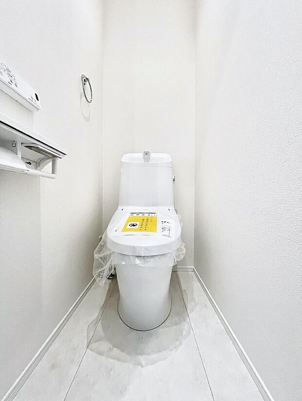ウォシュレット付きトイレが1階と2階それぞれに配置されていてとても便利です。