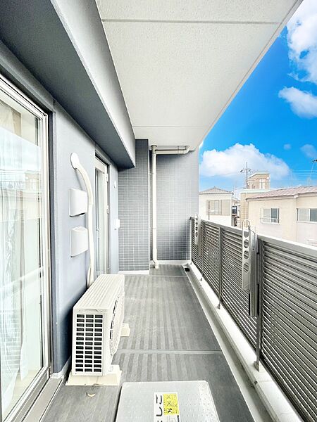 心地よい風を感じながらお洗濯物が干せそうです　