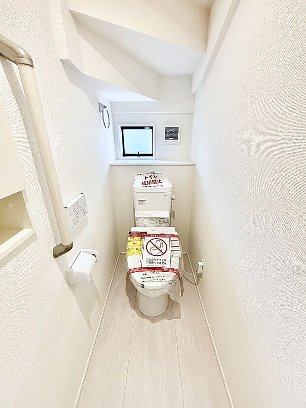 ウォシュレット付きトイレが1階と2階それぞれに配置されていてとても便利です。