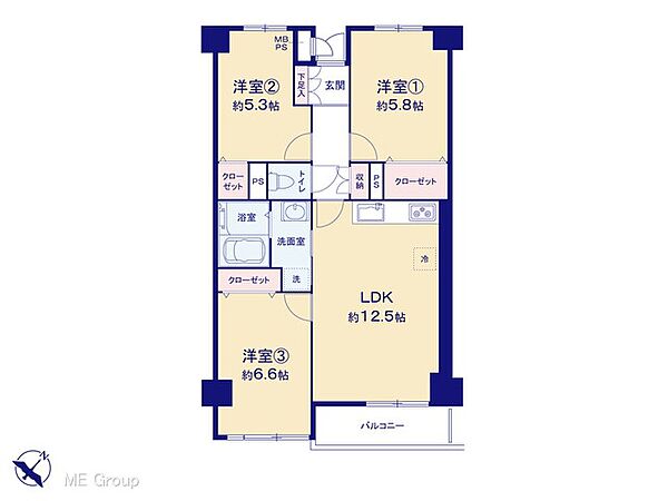 間取り：312001304362