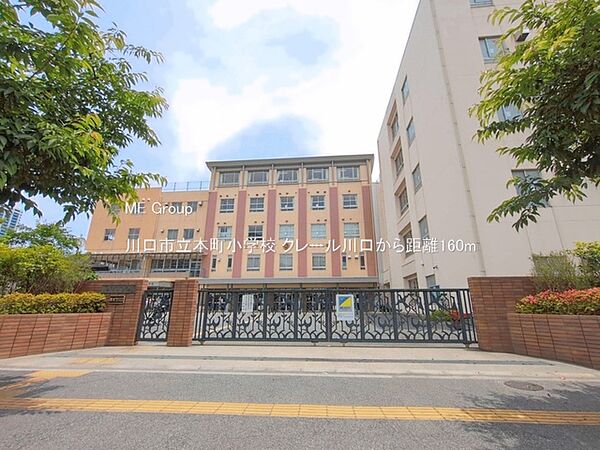小学校 160m 川口市立本町小学校