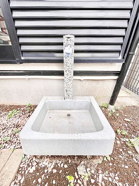 ガーデニングやお掃除に便利な外水栓