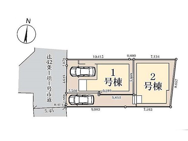 区画図