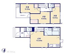 草加市小山2丁目 新築一戸建て 全1棟