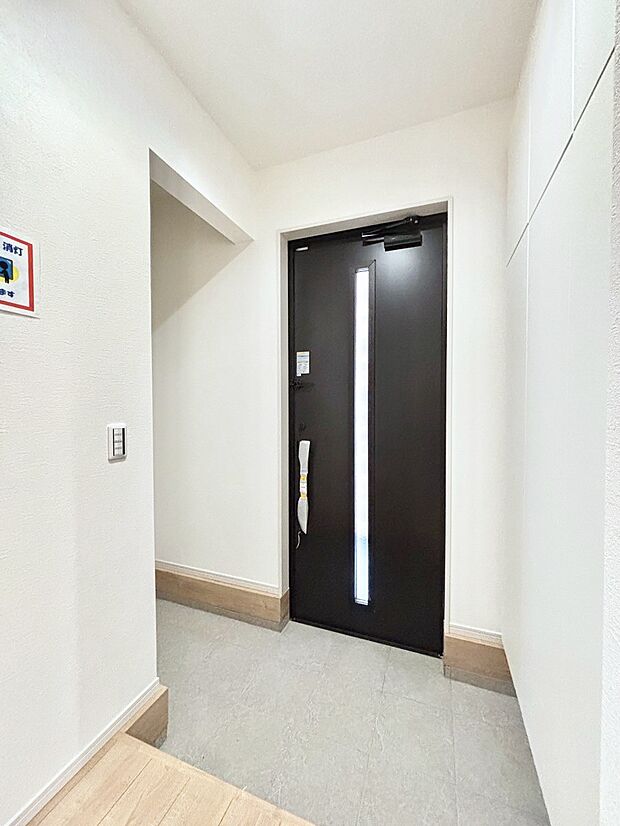 家族の帰宅やお客様をあたたかく迎える玄関