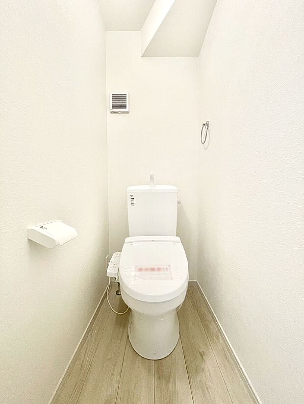 トイレは1階と2階それぞれに配置されていてとても便利です。