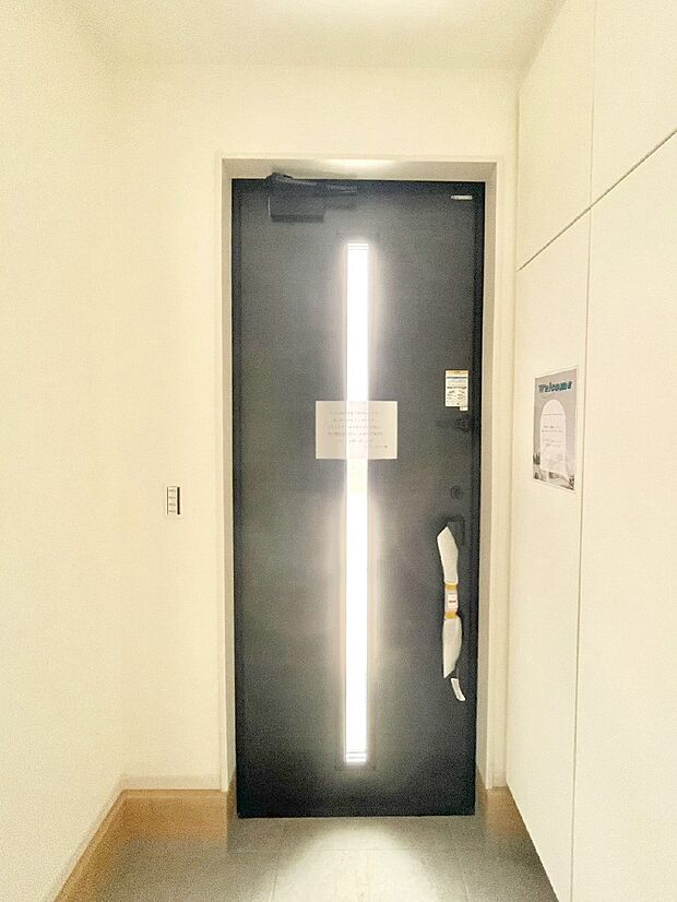 家族の帰宅やお客様をあたたかく迎える玄関