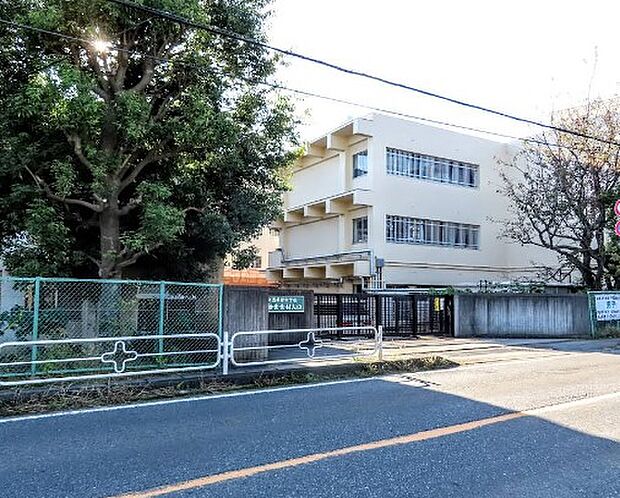 中学校 1200m 柏市立酒井根中学校
