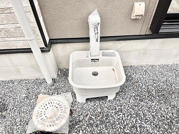 ガーデニングやお掃除に便利な外水栓