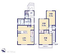 市川市柏井町1丁目 新築一戸建て 全1棟