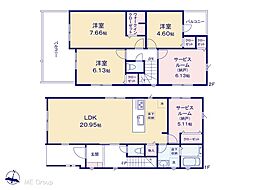 船橋市西習志野1丁目 新築一戸建て 全2棟