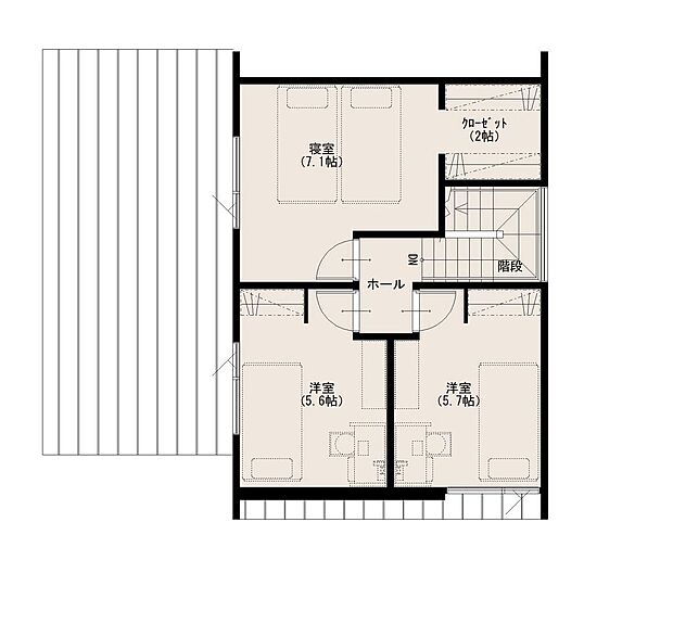 ２階（12.02坪）