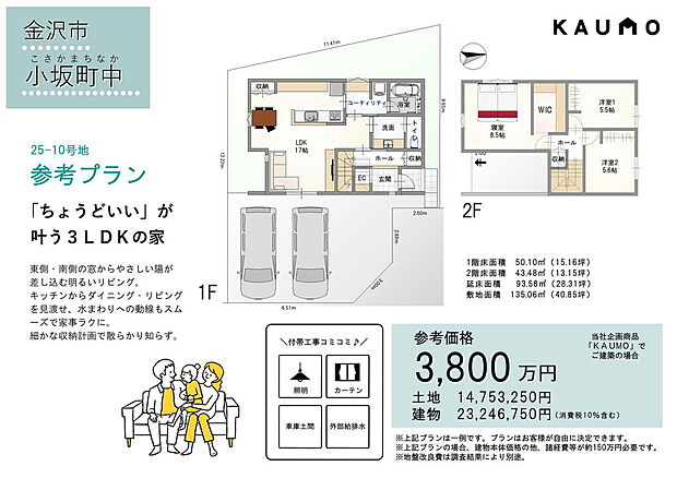 おすすめ参考プラン