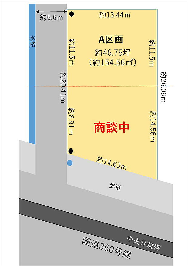 A区画46.75坪 8,876,800円