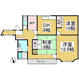 たんぽぽ（坂城） 3SDKの間取り
