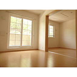 上田電鉄別所線 赤坂上駅 徒歩15分の賃貸アパート 2階2LDKのリビング/ダイニング