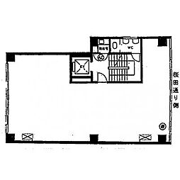 虎ノ門南ビルの間取図画像