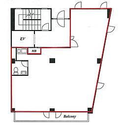 麻布ネストビルの間取図画像