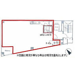 クローバー神谷町の間取図画像