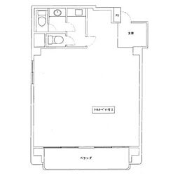 大久保カドビルの間取図画像