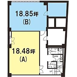 赤坂余湖ビルの間取図画像