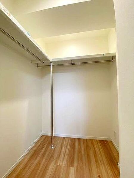 ウォークインクローゼット付き
