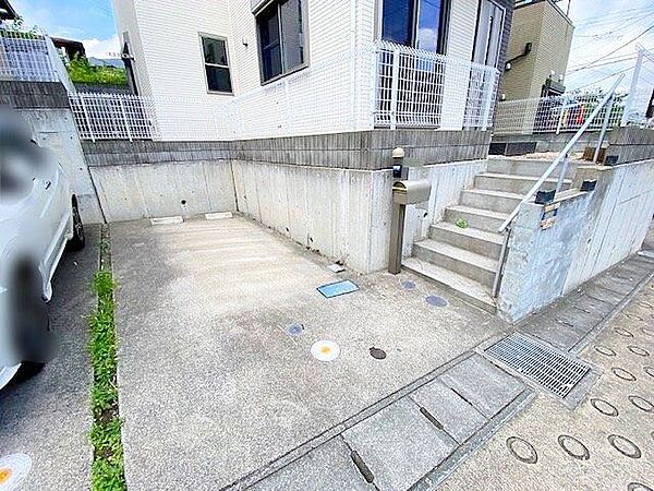 広い駐車スペース