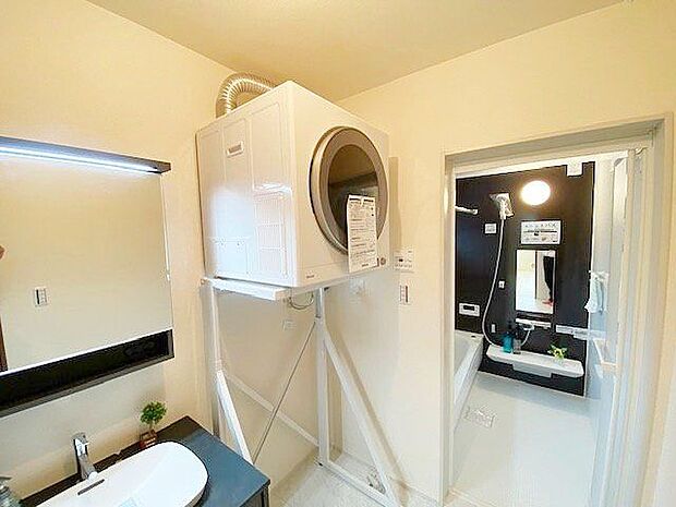 乾燥機も付いてます