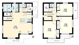 （仮称）新川4丁目へーベルハウス 3LDKの間取り